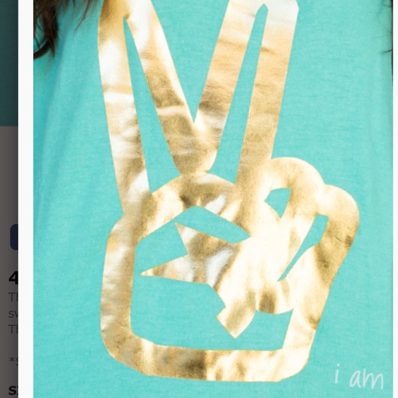 Peace Love World Comfy “I am peace” sweatshirt - Picture 9 of 10